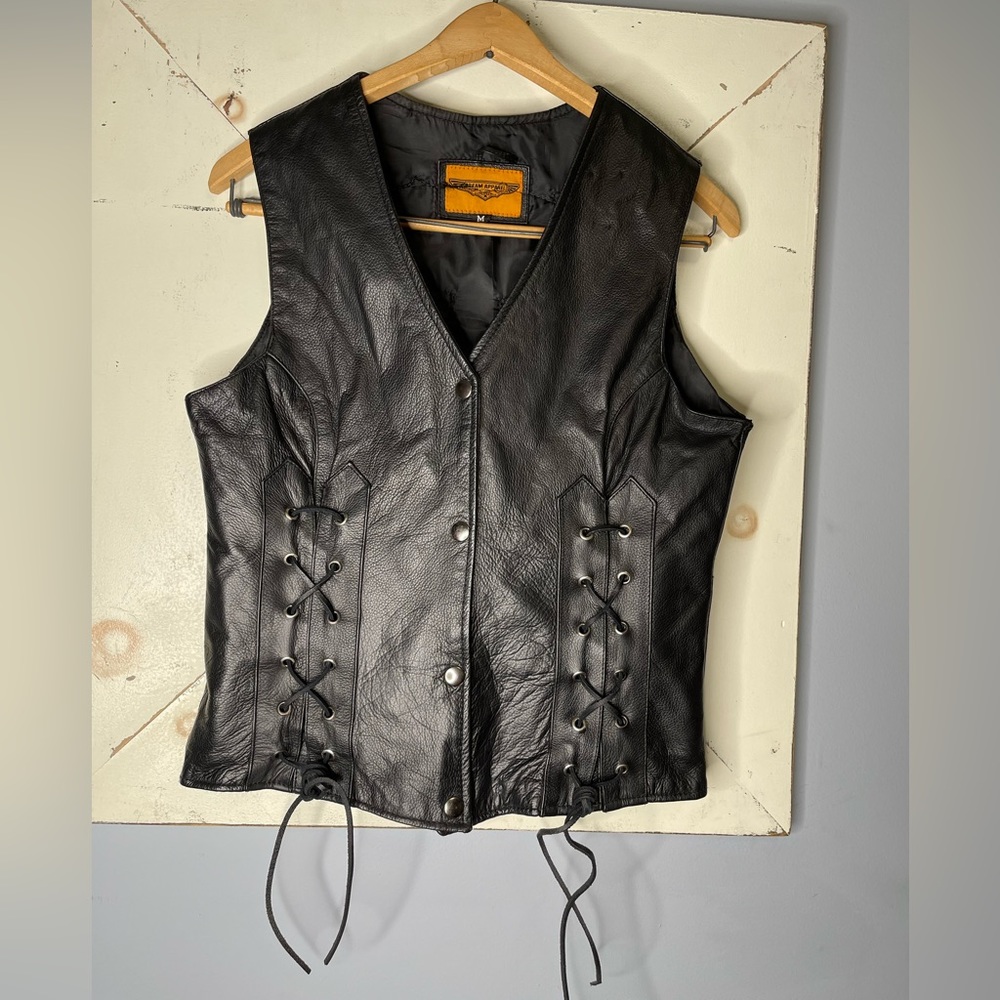 Dream Apparel Lady Rider Leather Vest